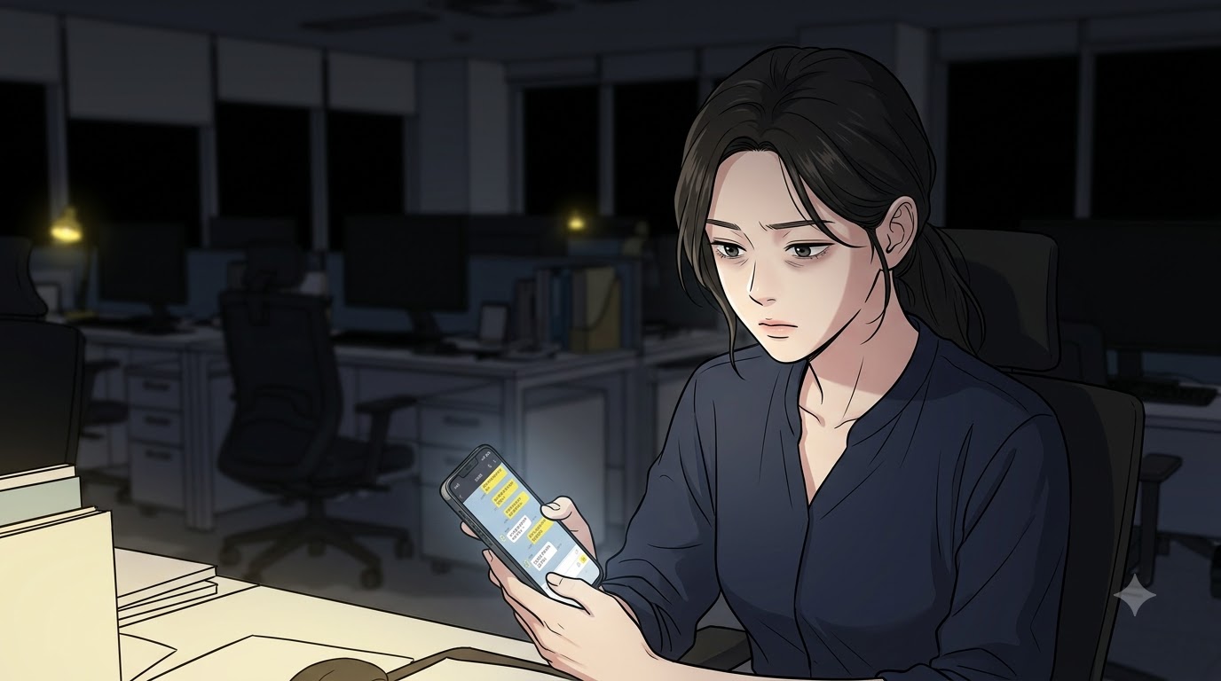 삽화 — 나가기 전에 남겨 두셔야 합니다